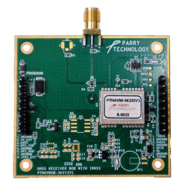 GNSS Receiver Evaluation Board with IRNSS support